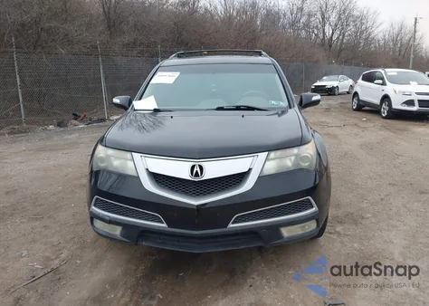 2012 Acura Mdx Technology Package z USA, uszkodzony, nr VIN 2HNYD2H31CH514791